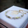 Дамска Гривна с Перли и Кристали Сваровски/Swarovski Vitrail